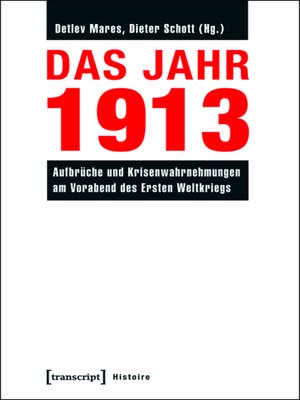 cover image of Das Jahr 1913